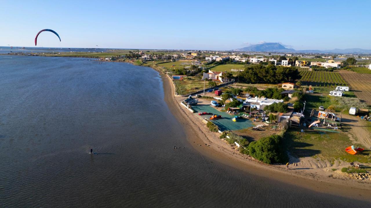 Casa B, Room 1 - Palm Kite Paradise, At Lagoon - Lo Stagnone Kite Spot Μαρσάλα Εξωτερικό φωτογραφία